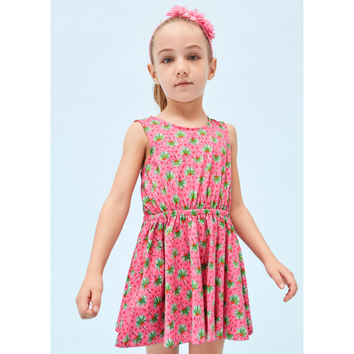 Платье детское Mayoral 3943, розовый, 116