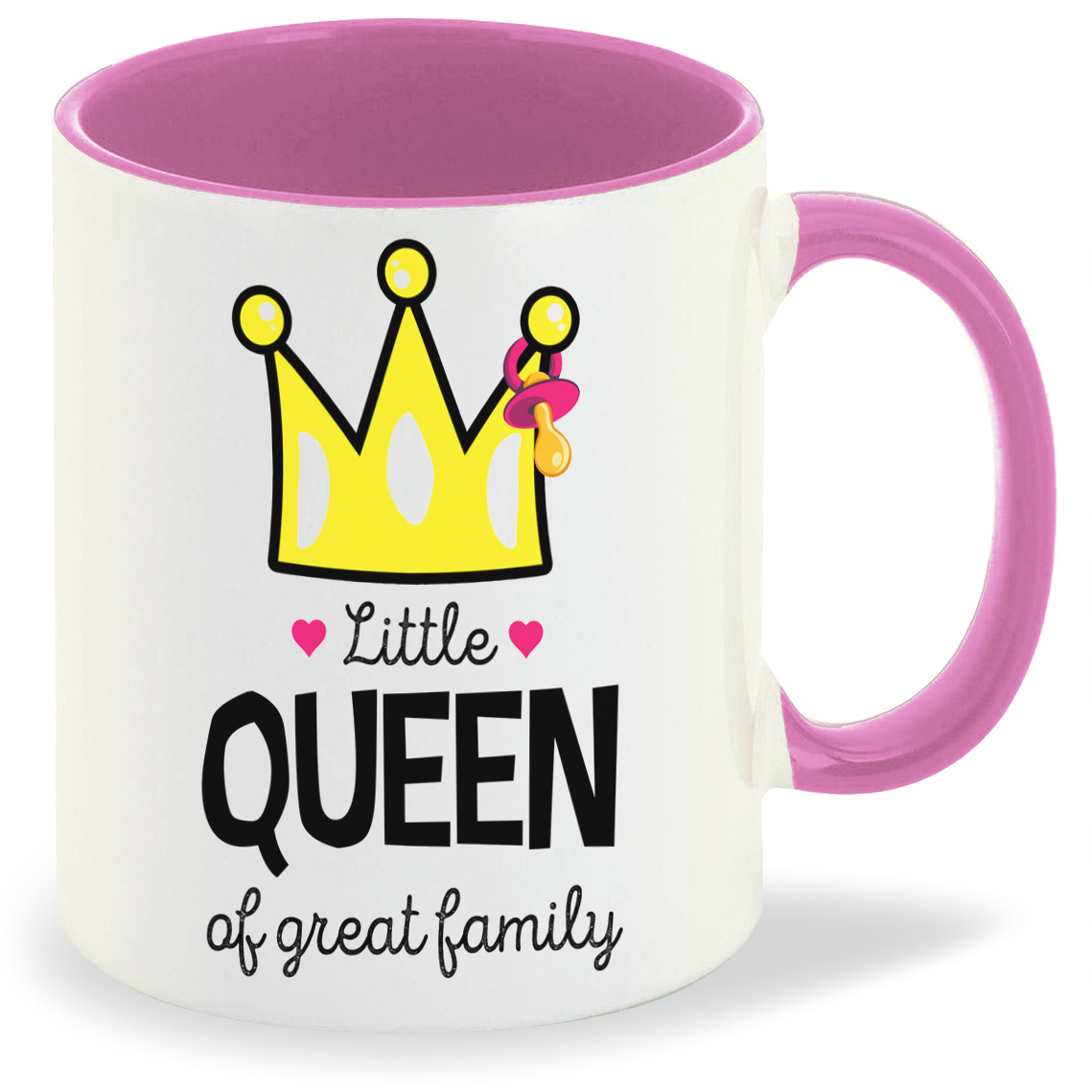 

Кружка CoolPodarok Семья Little queen of great family Маленькая королева прекрасной семьи, Семья Little queen of great family Маленькая королева прекрасной семьи Дочь