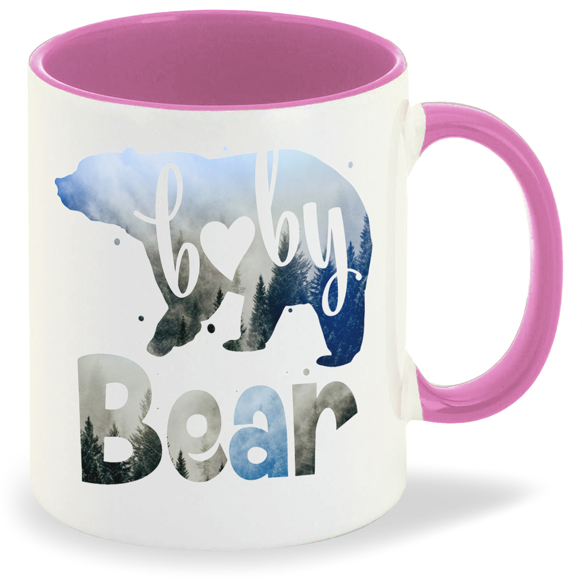 

Кружка CoolPodarok Семья Baby BEAR Ребенок медведь, Семья Baby BEAR Ребенок медведь