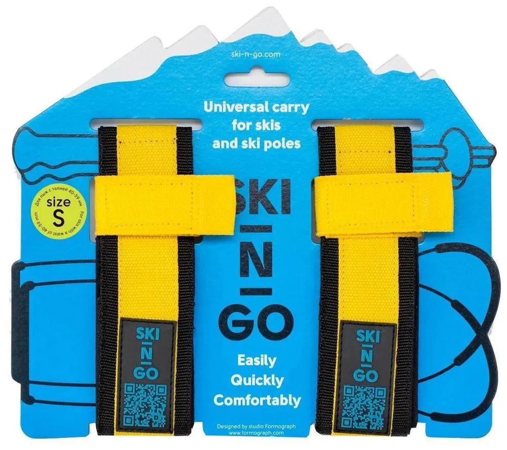 

Приспособление Для Переноски Лыж И Лыжных Палок Ski-N-Go Yellow 96-130 L, Желтый, Yellow 96-130 L