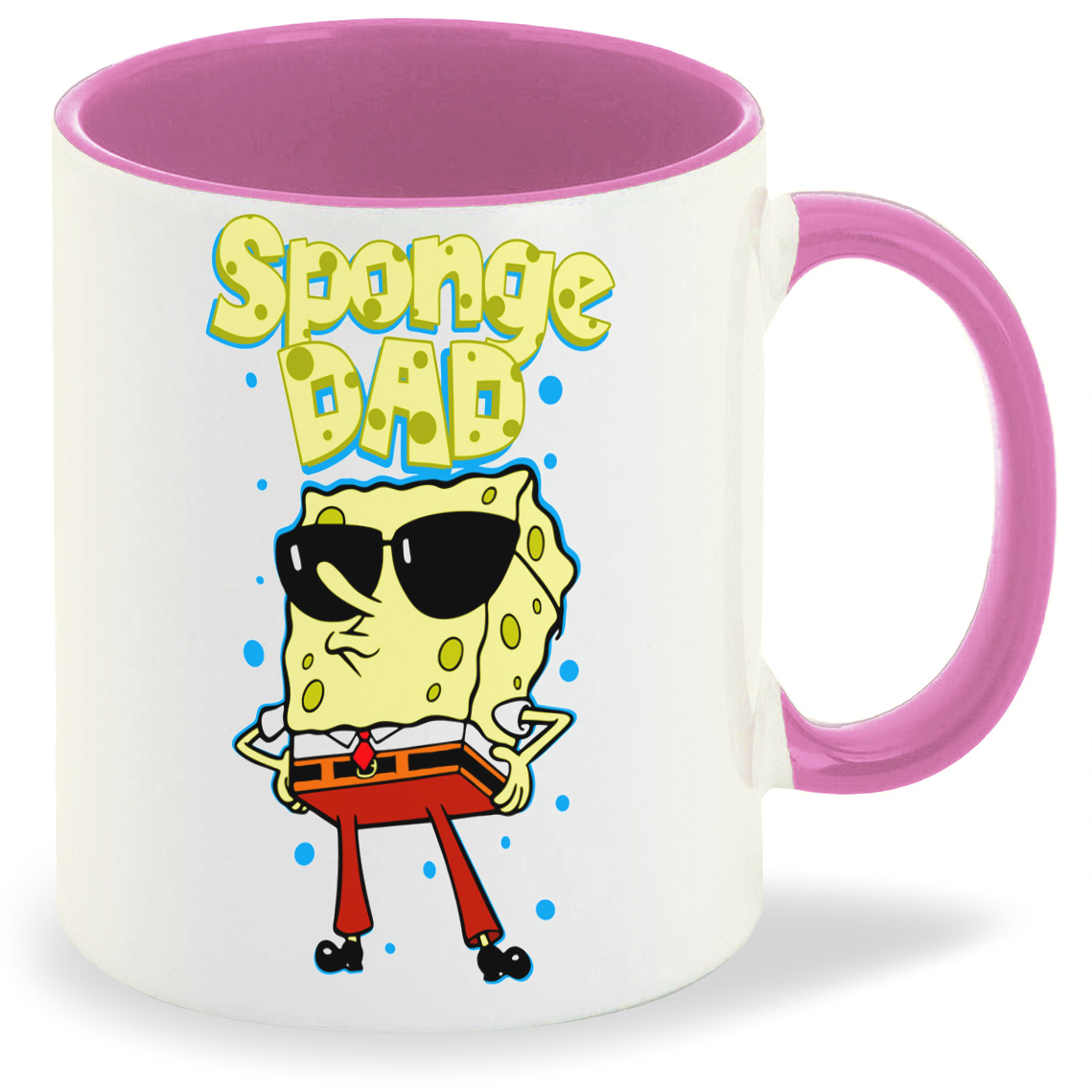 

Кружка CoolPodarok Прикол Семья Sponge father Спэнч Боб папа, Прикол Семья Sponge father Спэнч Боб папа