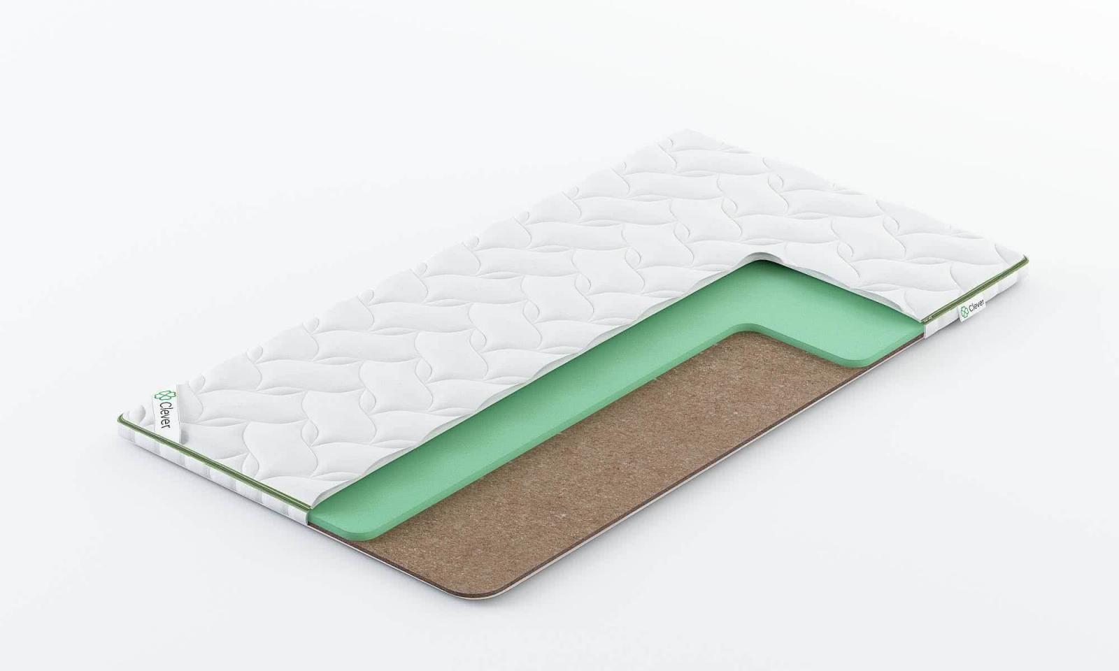 

Топпер Clever FoamTop Hard 95x155, Белый, FoamTop Hard