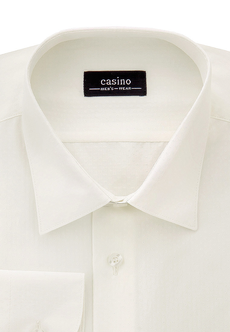 

Рубашка мужская CASINO 01-00002315 бежевая 41, Бежевый, 01-00002315