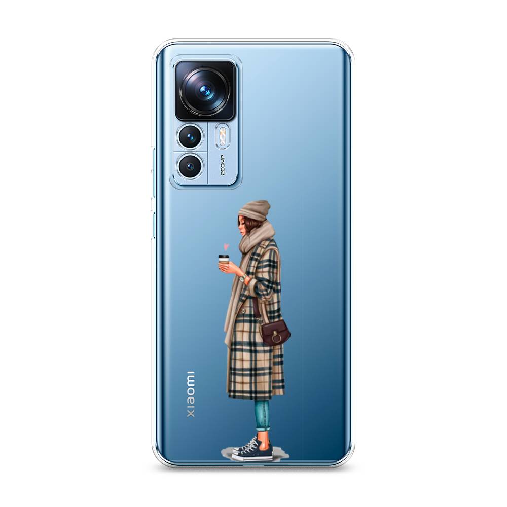 

Чехол на Xiaomi 12T "Утренний кофе", Коричневый;бежевый, 316650-6