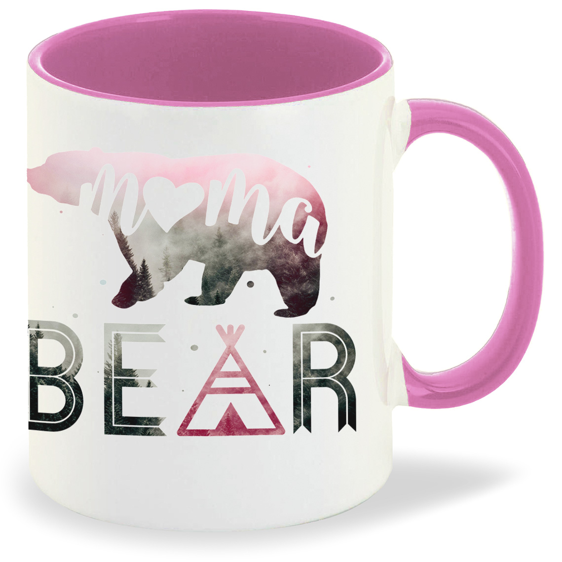 

Кружка CoolPodarok Семья Мама BEAR Мама медведь, Семья Мама BEAR Мама медведь