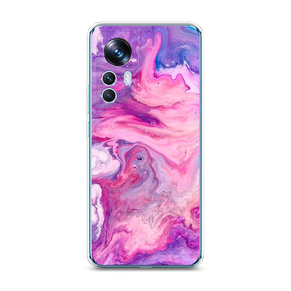 

Чехол на Xiaomi 12T "Нежно-розовая абстракция", Розовый, 316650-3