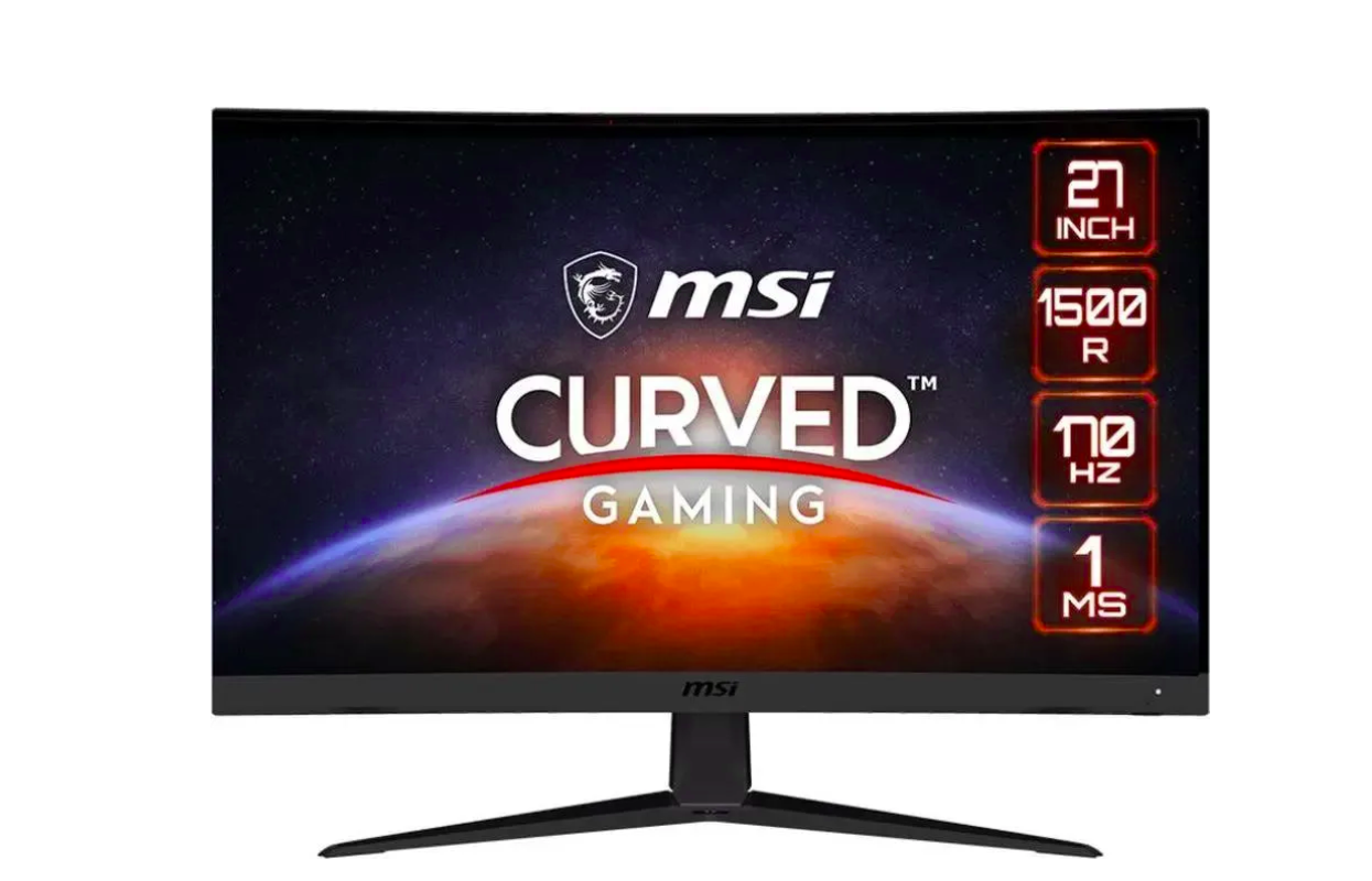 

27" Монитор MSI G27CQ4P E2 черный 170Hz 2560x1440 VA, G27CQ4P E2