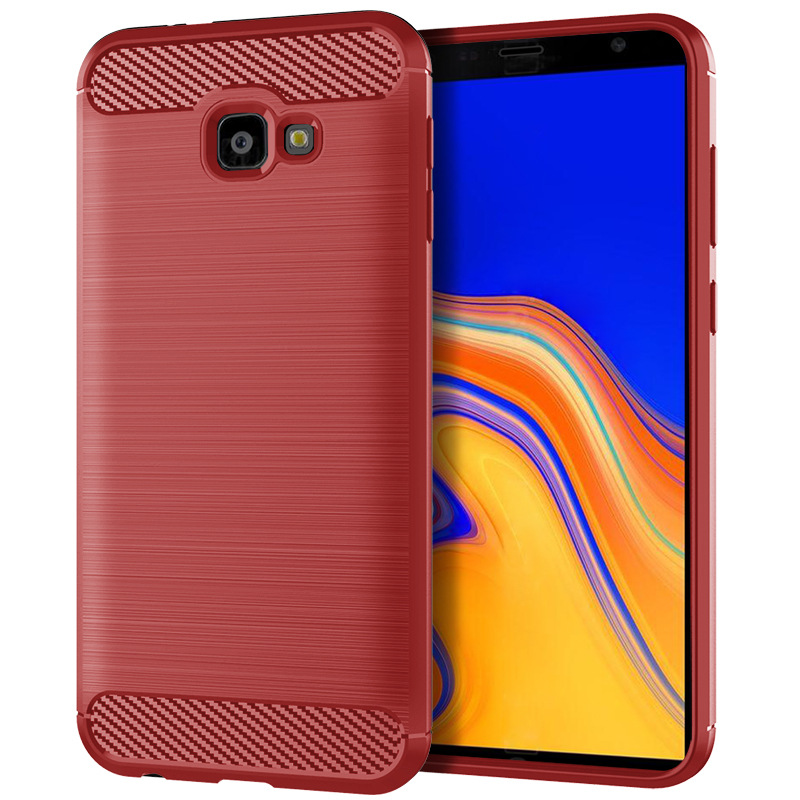 Чехол MyPads для Samsung Galaxy J4+ plus 2018 (SM-J415F) Red (118072)