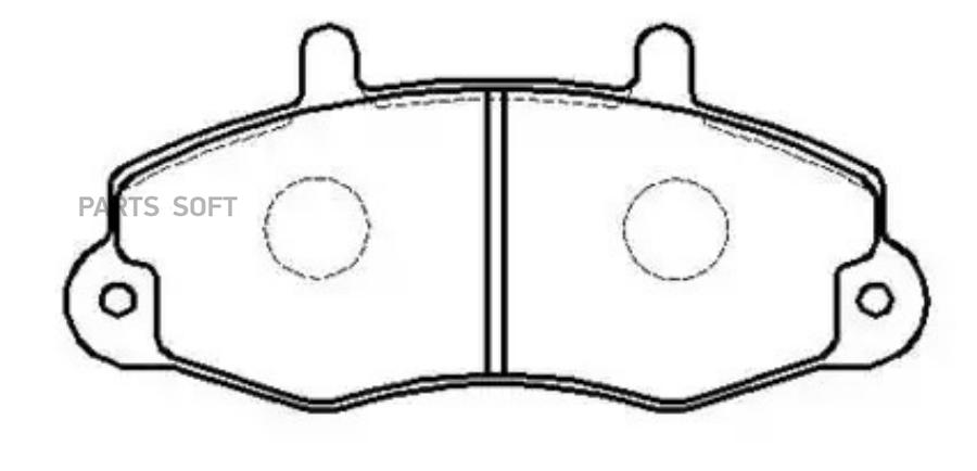 

Тормозные колодки HSB hp9426