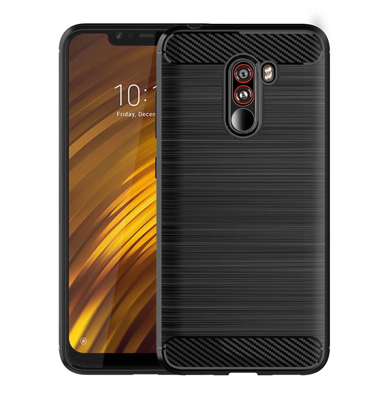 Чехол MyPads для Xiaomi Pocophone F1 Black (116487)