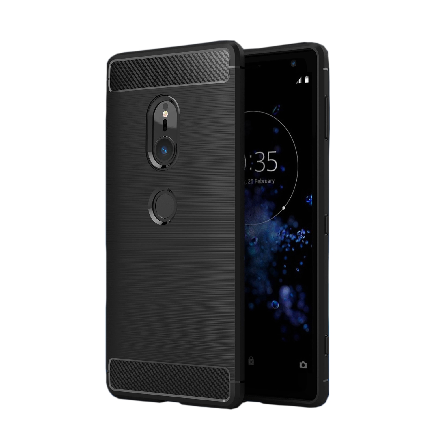 Чехол MyPads для Sony Xperia XZ2 Black (101591)