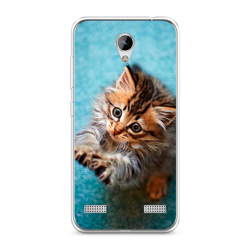 

Чехол Awog на ZTE Blade A520 / ЗТЕ Блэйд A520 "Котенок просит есть", 132050-2