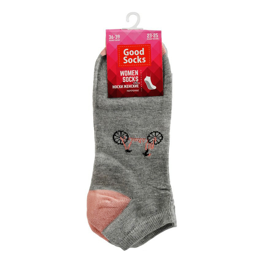 

Носки женские Good Socks серые 23-25, Серый