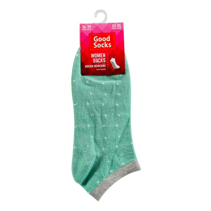 Носки женские Good Socks зеленые 23-25