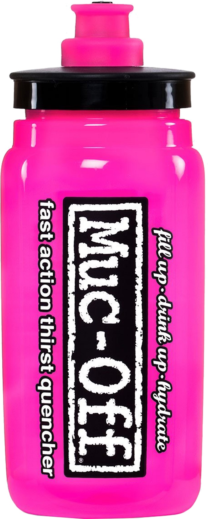 фото Велосипедная фляга muc-off custom fly water bottle 750 мл розовый