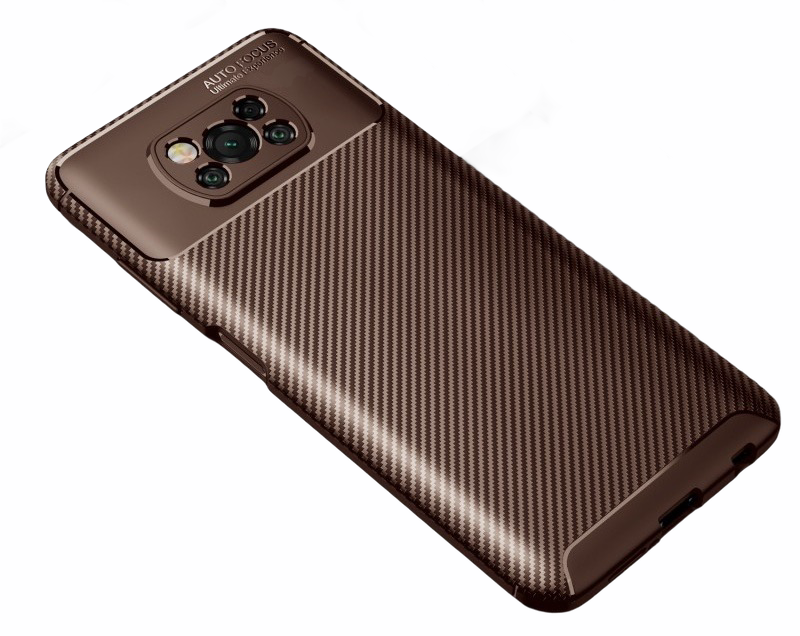 фото Чехол mypads для xiaomi poco x3 / x3 nfc / x3 pro brown (154886)