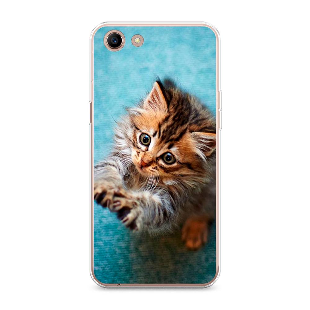 

Чехол Awog на Oppo A83 "Котенок просит есть", Разноцветный, 250150-2