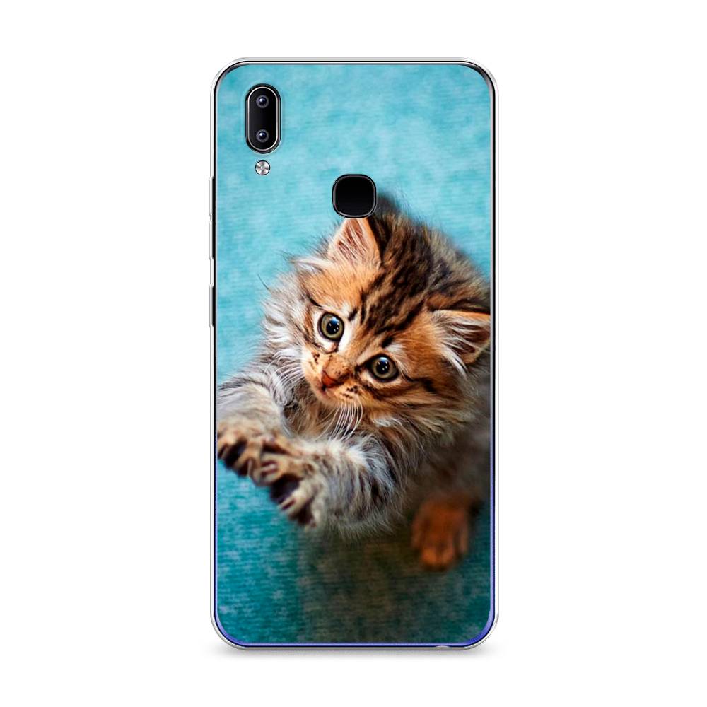 

Чехол Awog на Vivo Y93 "Котенок просит есть", Разноцветный, 262950-2