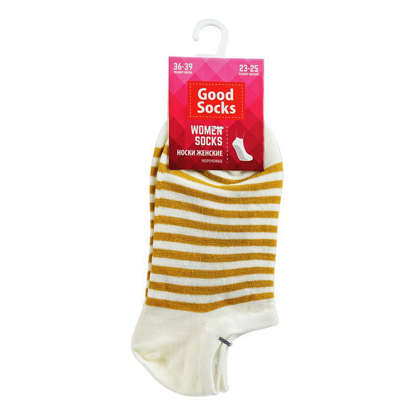 Носки женские Good Socks белые 23-25