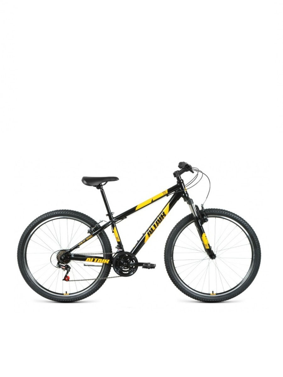 Велосипед Altair D 21 скорость, ростовка 15, чёрный, оранжевый, 27,5, 2020-2021
