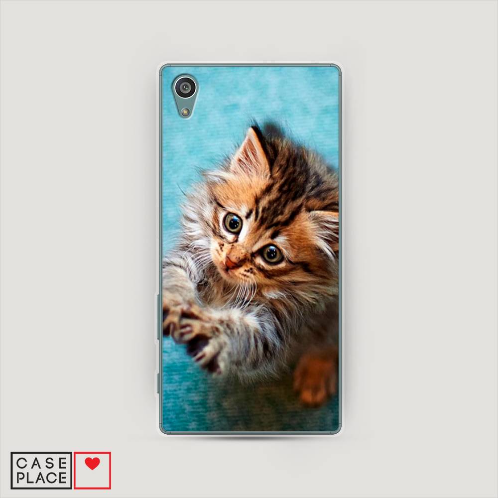 

Чехол Awog на Sony Xperia Z5 (Z5 Dual) "Котенок просит есть", Разноцветный, 52150-2