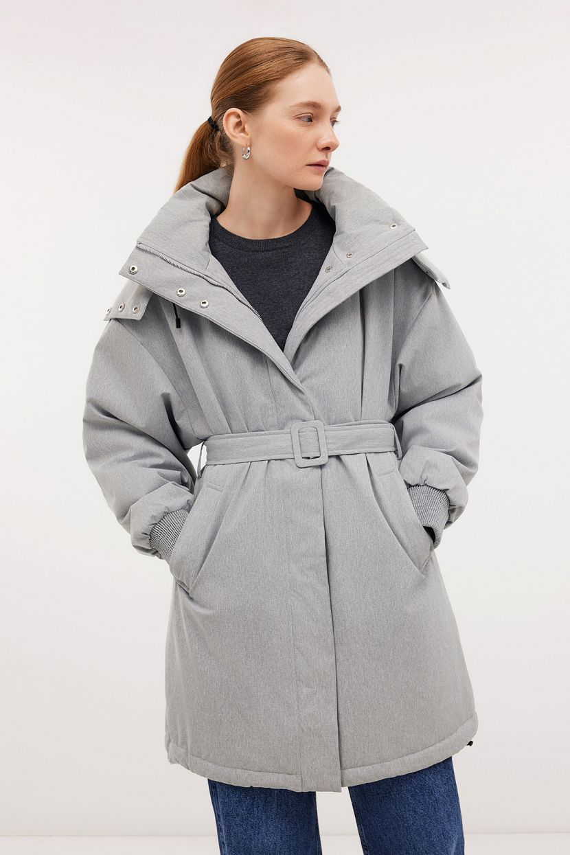 

Куртка женская Baon B0324508 серая XL, Серый, B0324508