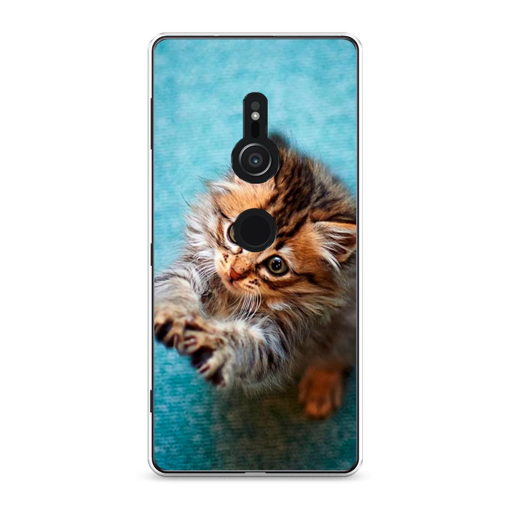 

Чехол Awog на Sony Xperia XZ2 "Котенок просит есть", Разноцветный, 52850-2
