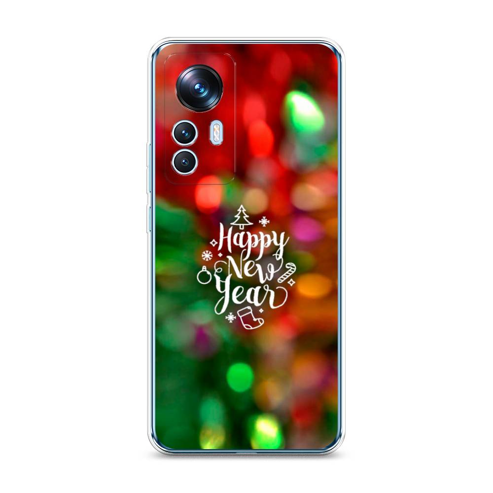 

Чехол на Xiaomi 12T "Новый Год на елке", Зеленый;красный;желтый, 316650-5