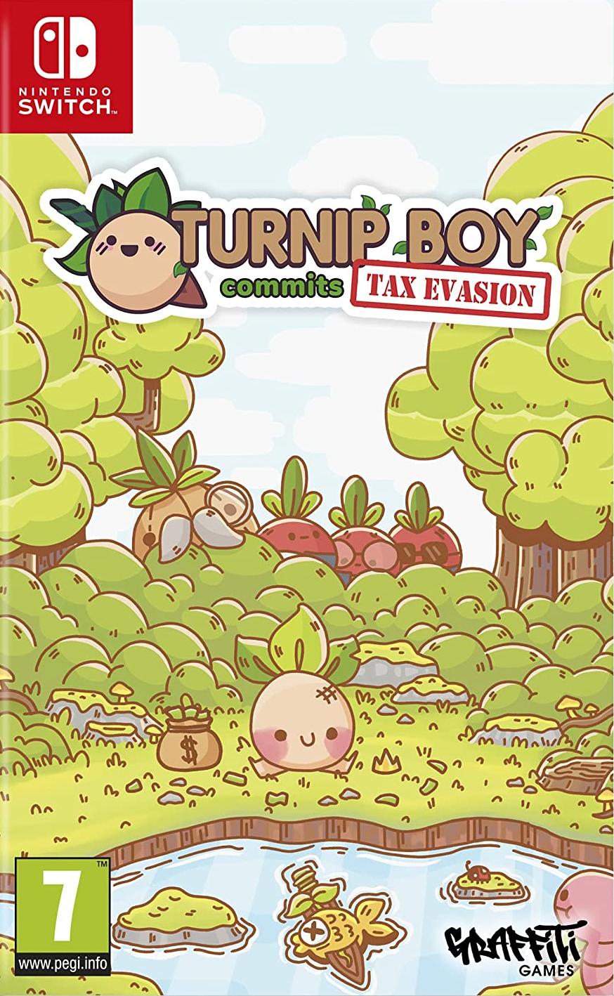 фото Turnip boy commits tax evasion русская версия (switch) graffiti games