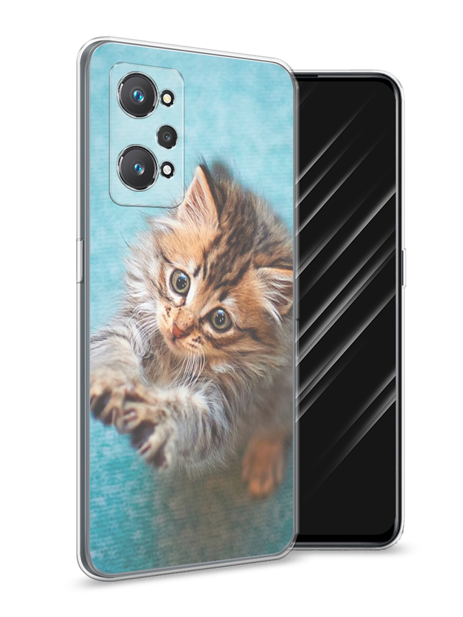 

Чехол Awog на Realme GT Neo 2 "Котенок просит есть", Разноцветный, 257750-2