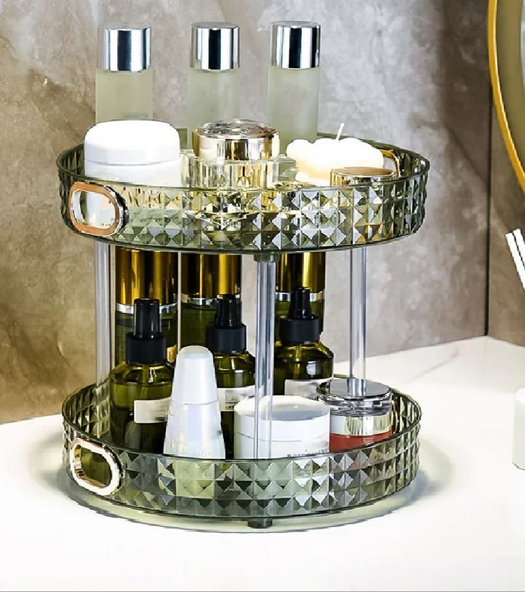 

Двойная вращающаяся подставка для специй, 23.5 см зелёная