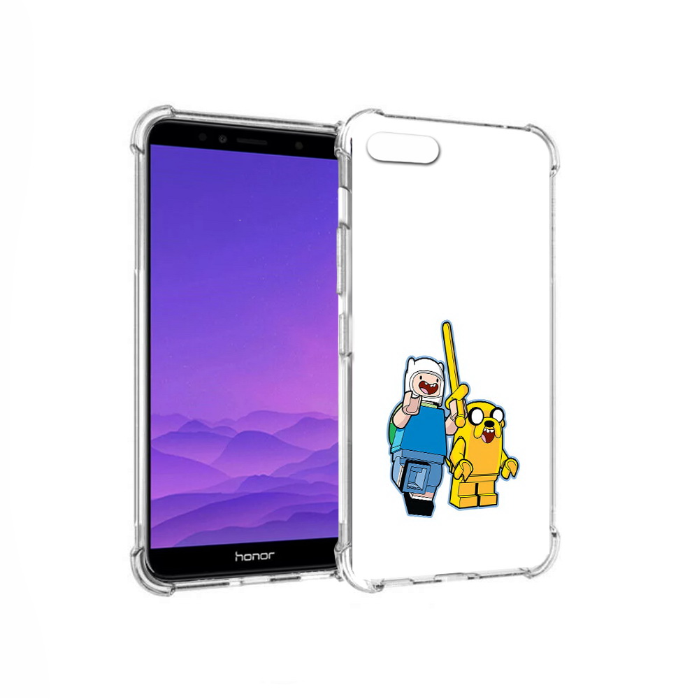 

Чехол MyPads Tocco для Honor 7A время приключений лего (PT111206.25.274), Прозрачный, Tocco