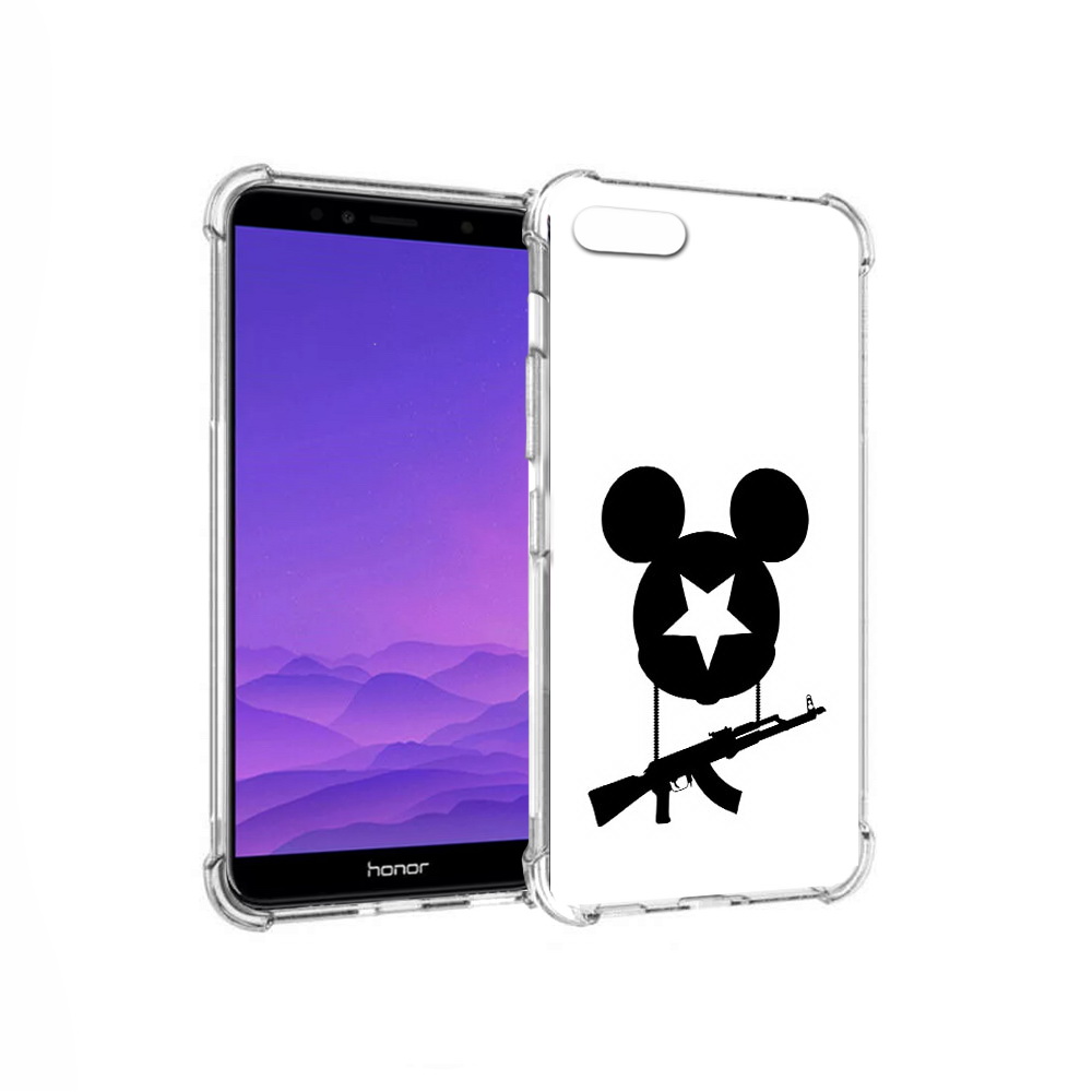 

Чехол MyPads Tocco для Honor 7A АК Микки (PT111206.25.26), Прозрачный, Tocco