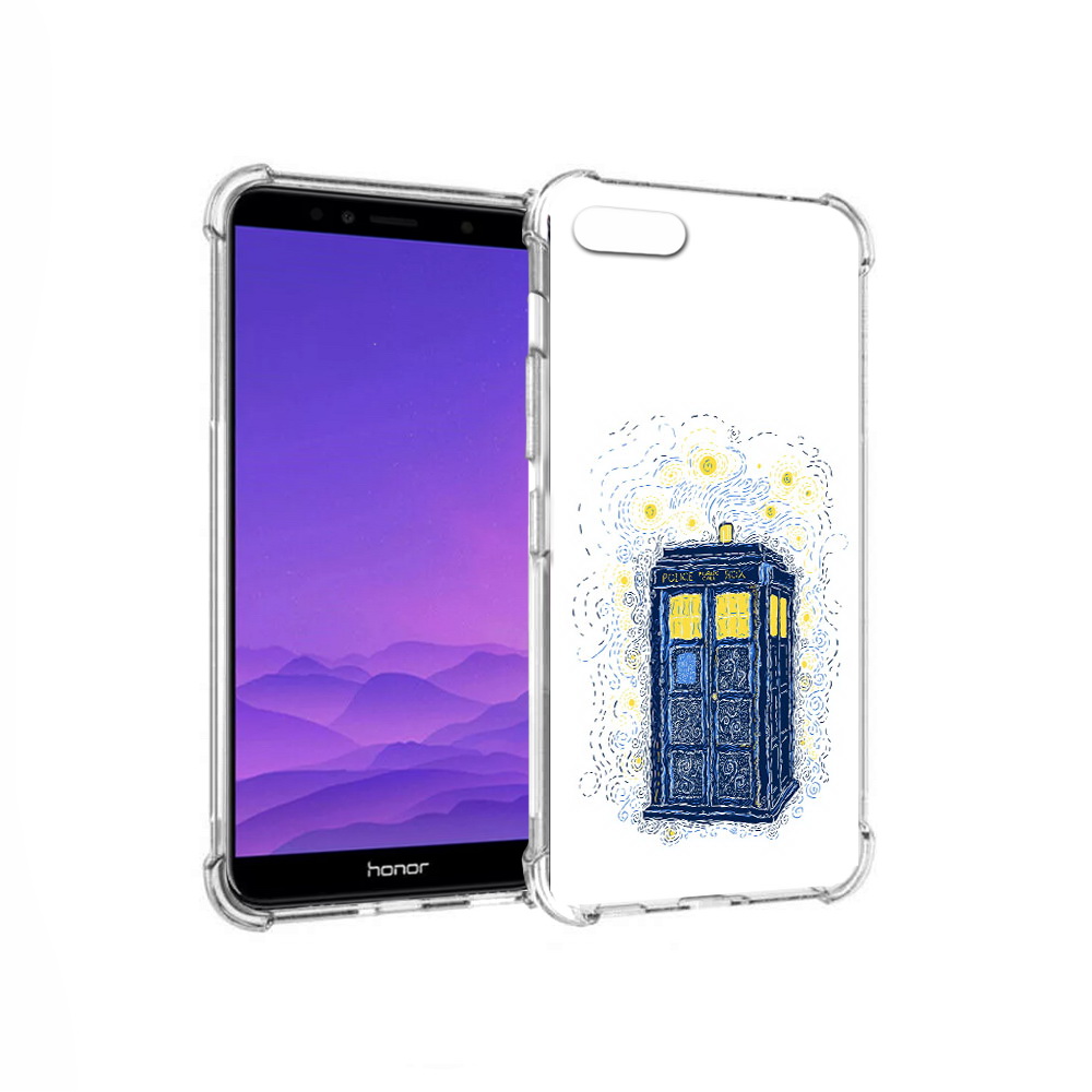 

Чехол MyPads Tocco для Honor 7A будка рисунок (PT111206.25.249), Прозрачный, Tocco