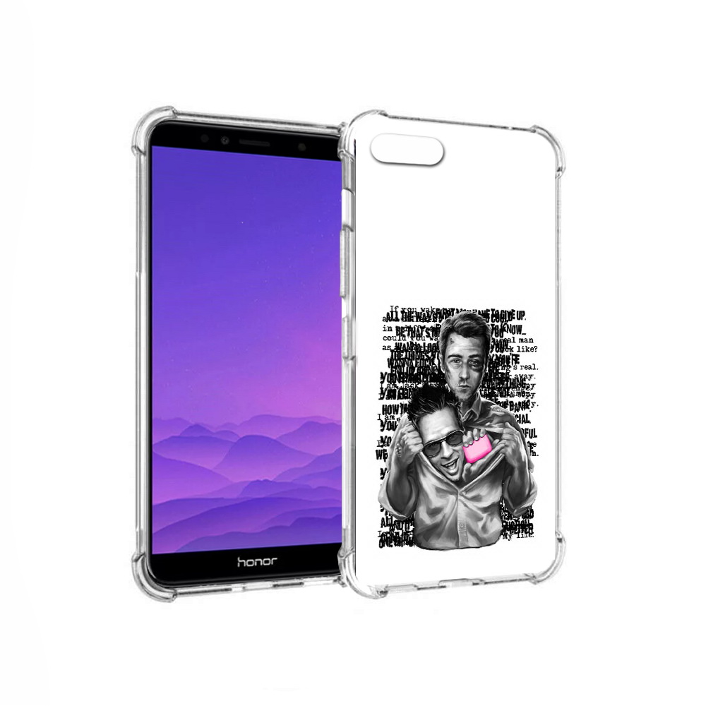 

Чехол MyPads Tocco для Honor 7A бойцовский клуб (PT111206.25.242), Прозрачный, Tocco