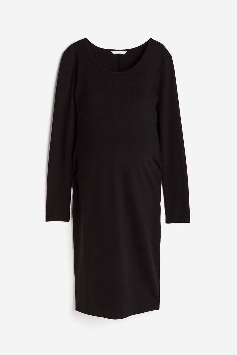 

Платье женское H&M 1214880 черное S, Черный, 1214880