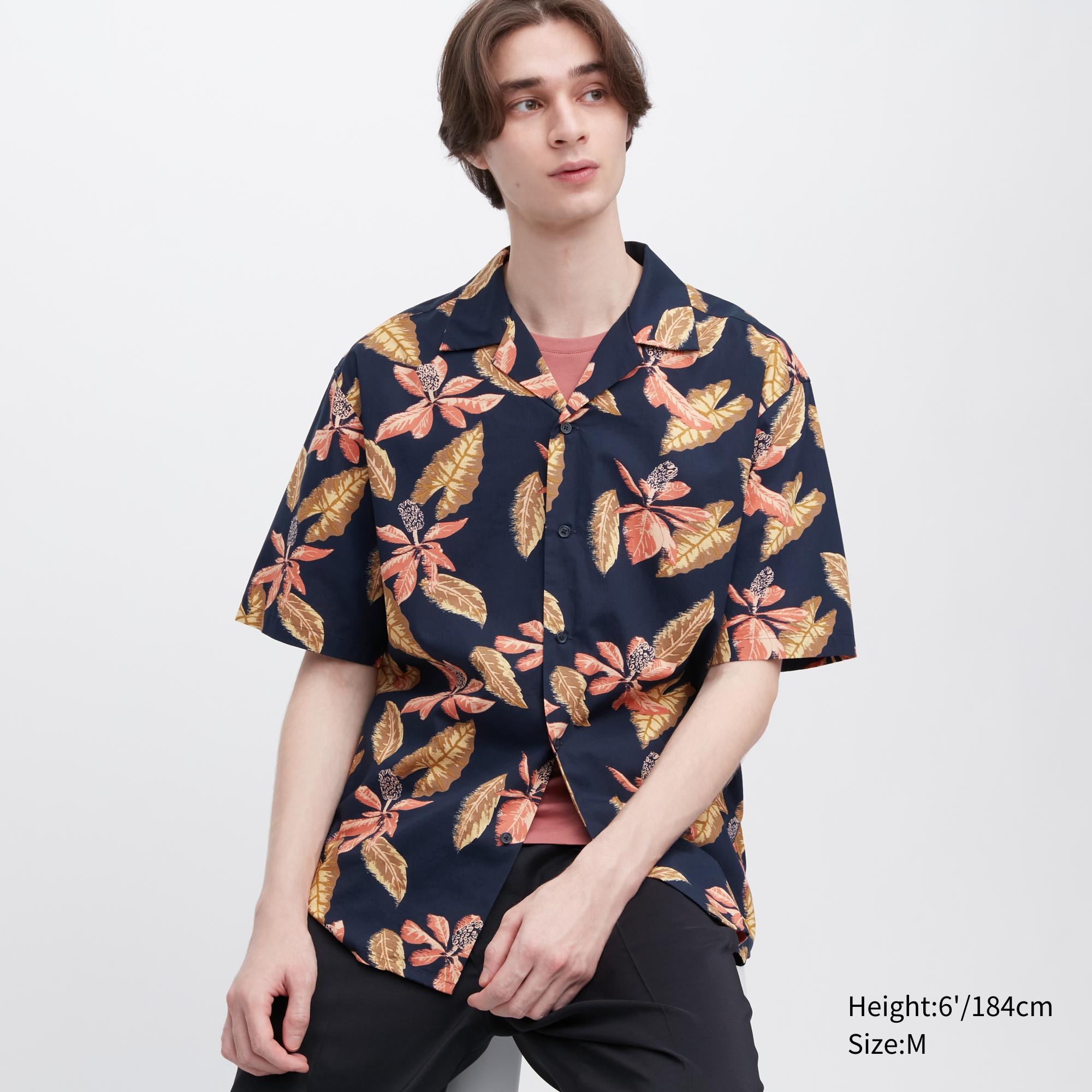 

Рубашка мужская UNIQLO 458354COL69 синяя L (доставка из-за рубежа), 458354COL69
