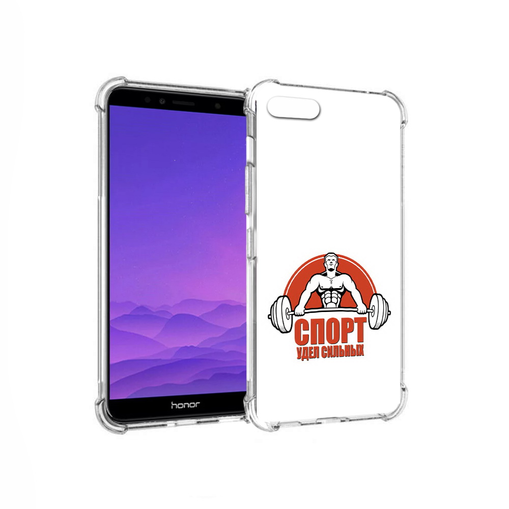 

Чехол MyPads Tocco для Honor 7A бодибилдинг спорт (PT111206.25.236), Прозрачный, Tocco