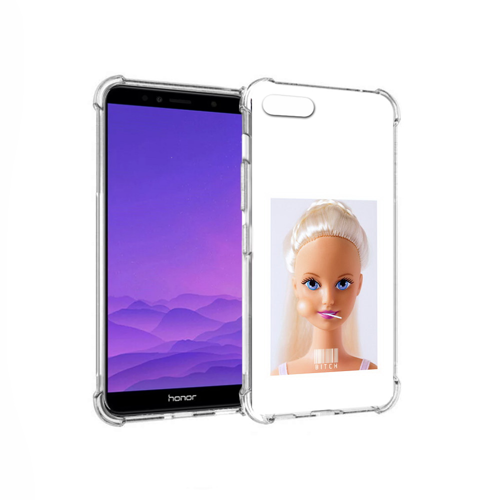 

Чехол MyPads Tocco для Honor 7A барби (PT111206.25.226), Прозрачный, Tocco