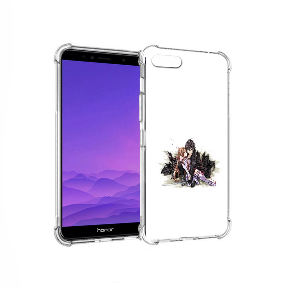 

Чехол MyPads Tocco для Honor 7A аниме асуна (PT111206.25.222), Прозрачный, Tocco