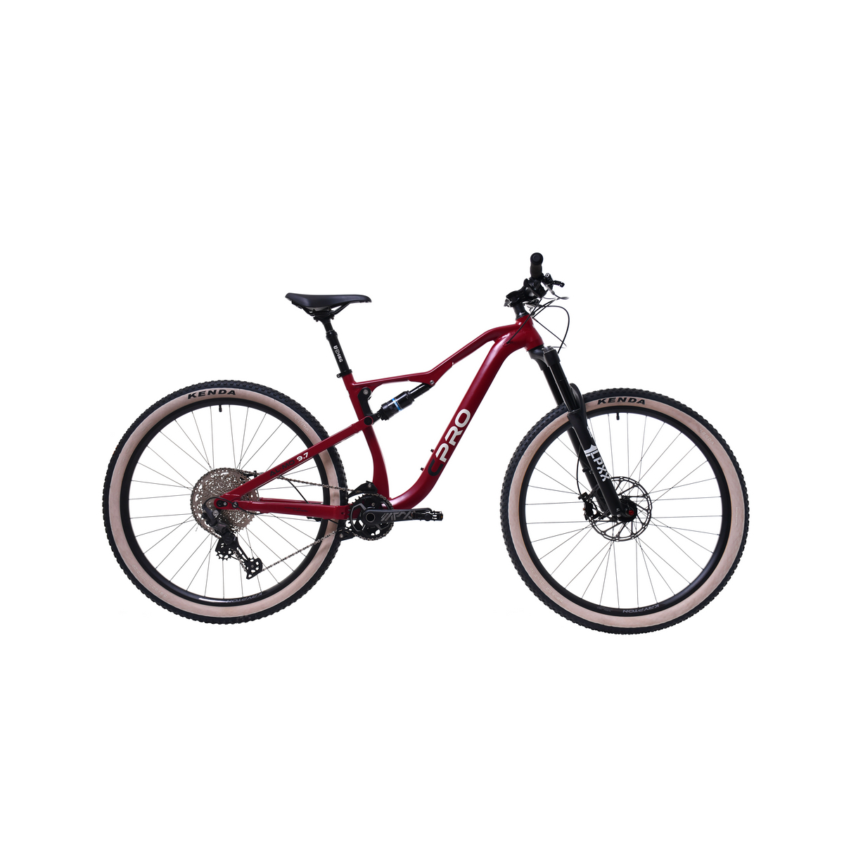 Велосипед CAPRIOLO MTB ALL MO 9.7 29'' 1 X 12, ALU 17'' красный - металик 2024