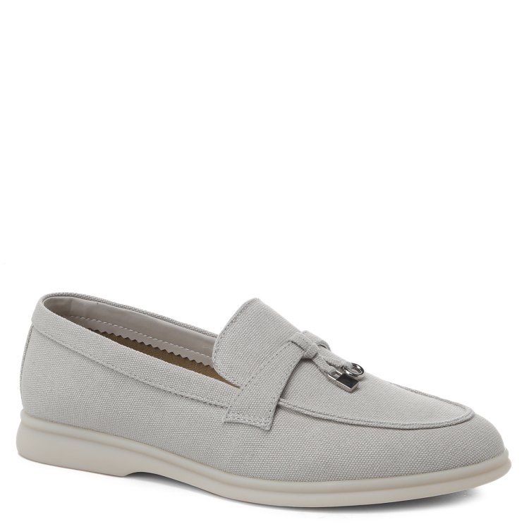 

Лоферы женские Tendance 432055-38B-W серые 39 EU, Серый, 432055-38B-W