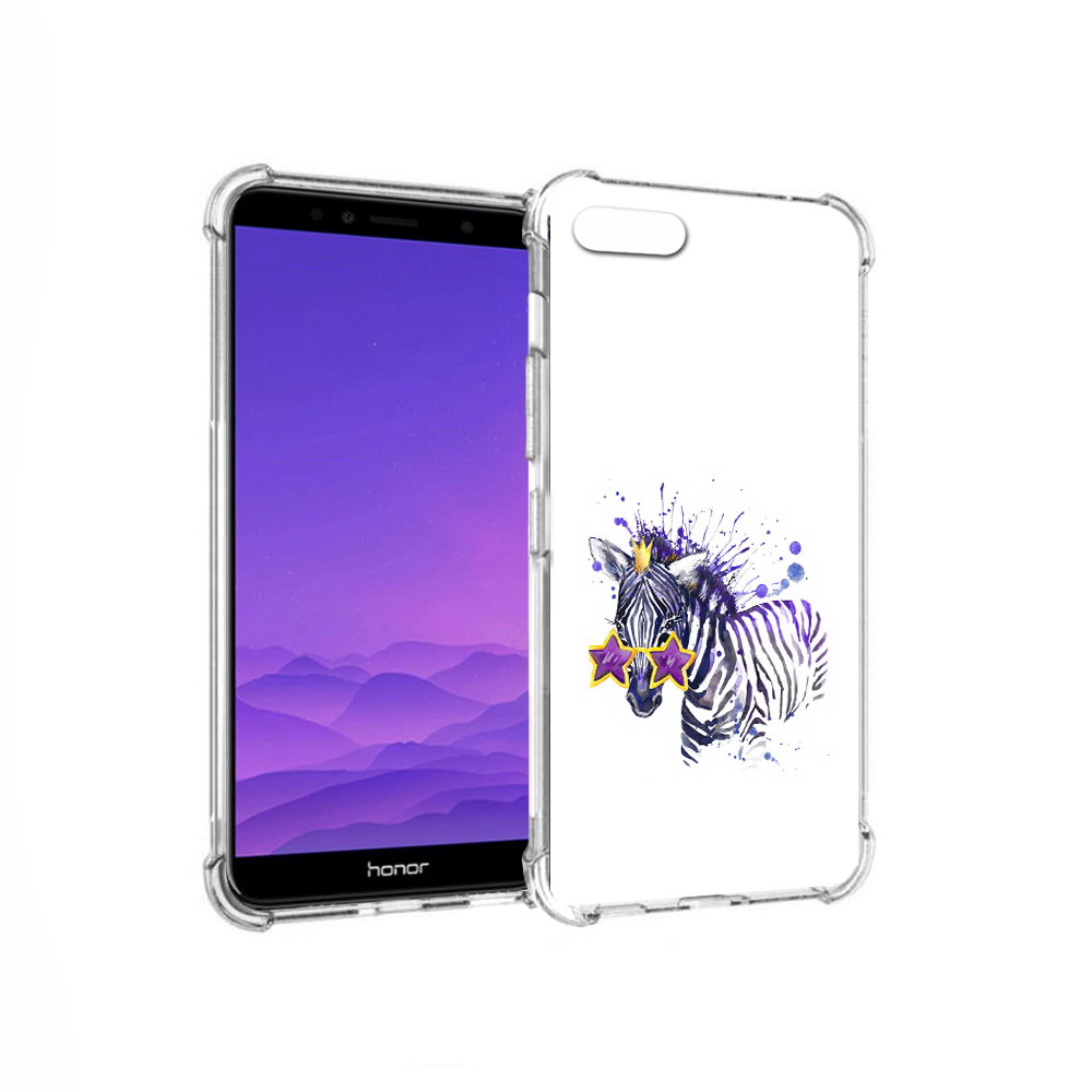 

Чехол MyPads Tocco для Honor 7A акварельная зебра (PT111206.25.215), Прозрачный, Tocco