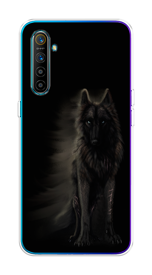 

Чехол на Realme XT "Туманный волк", Черный, 251450-1