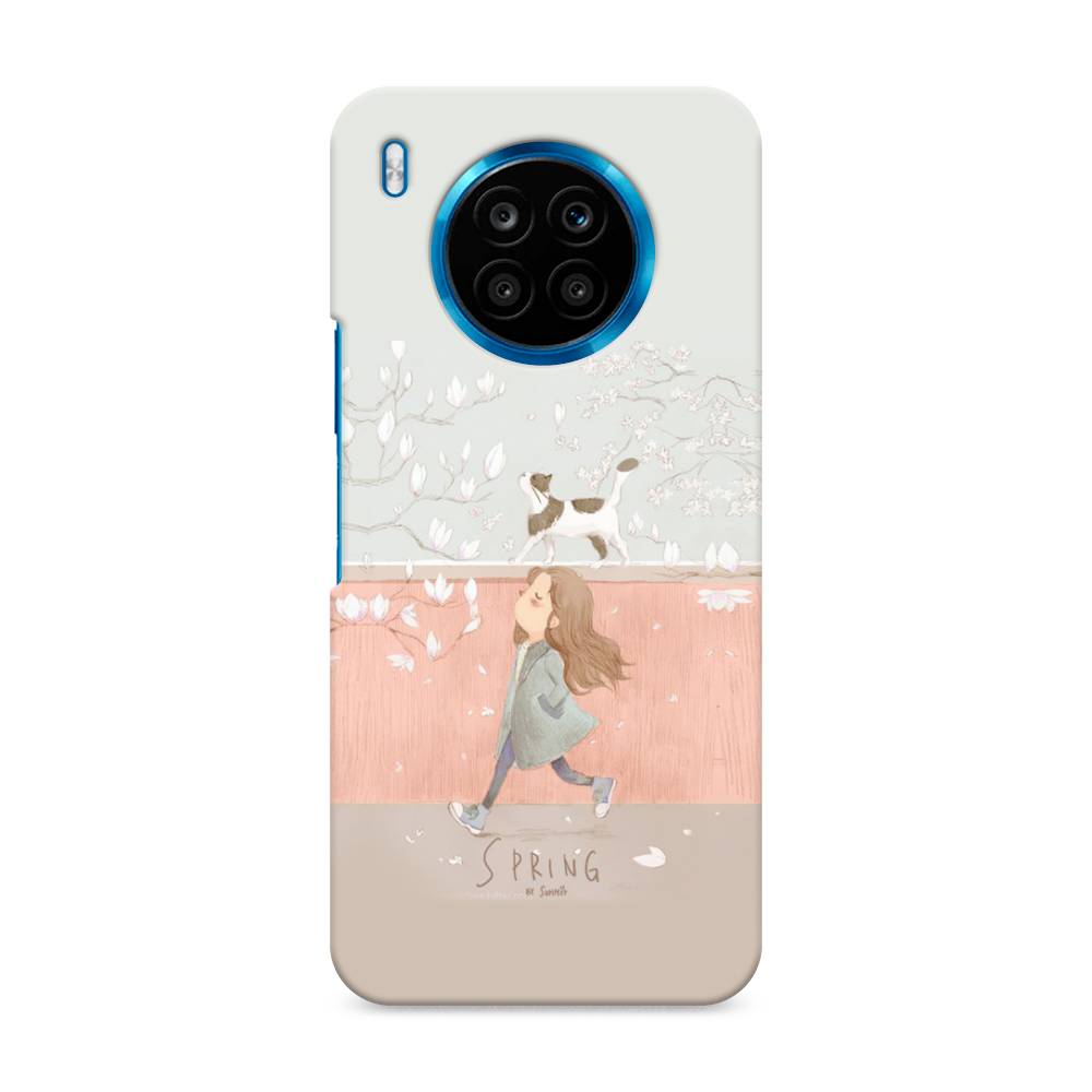 

Чехол Awog "Девочка-весна" для Honor 50 Lite, 6106420-5
