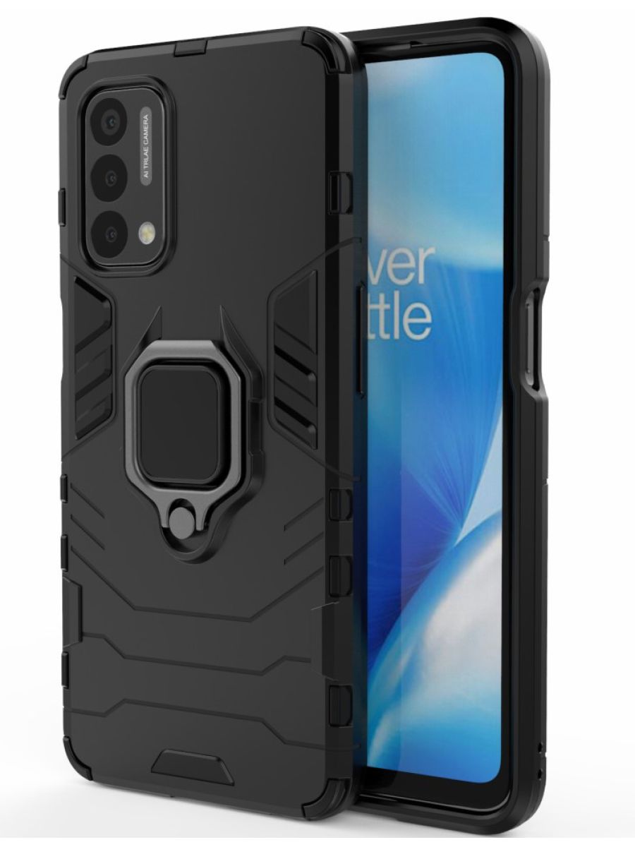 

Чехол Ring для смартфона OnePlus Nord N200 Черный