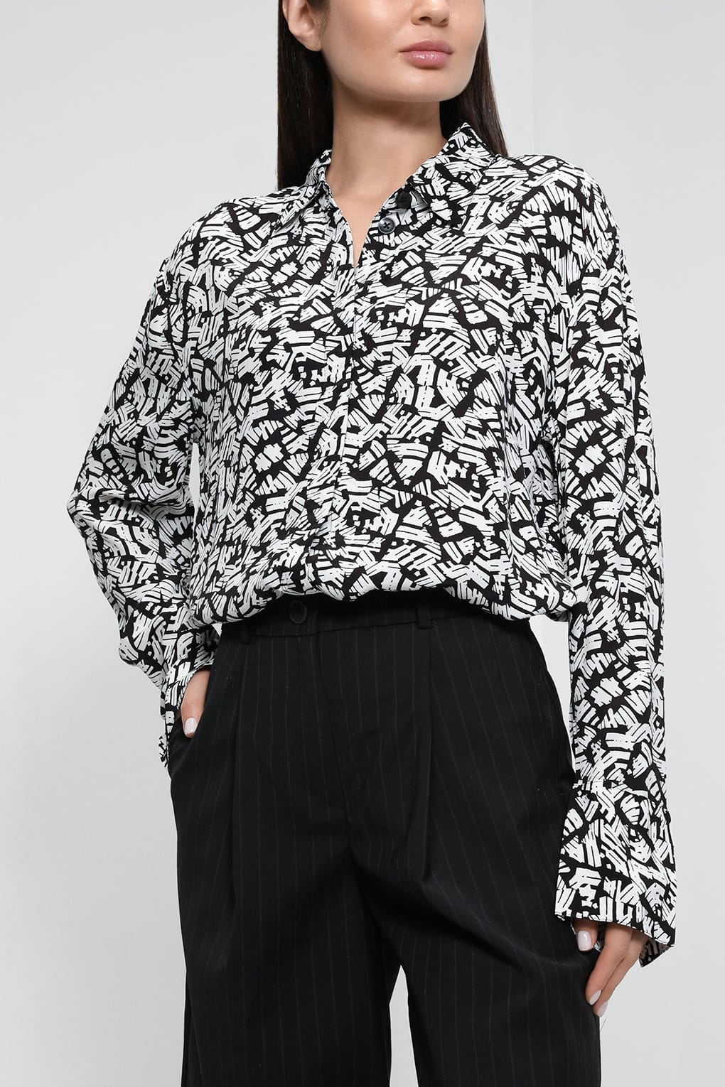 

Рубашка женская Esprit Casual 013EE1F307 разноцветная M, Разноцветный, 013EE1F307