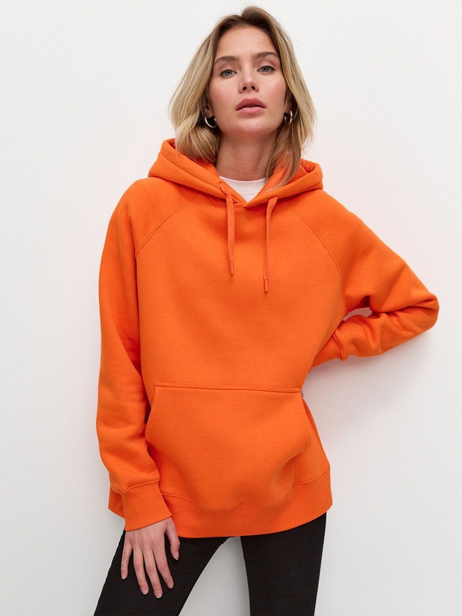 Худи Marymary для женщин, цвет оранжевый, размер XL