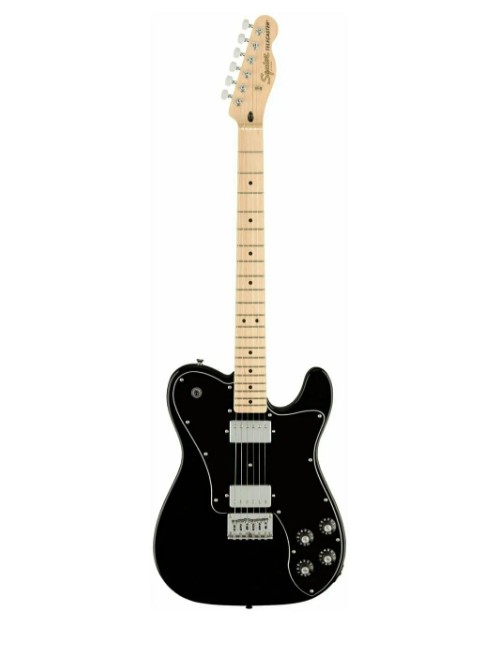 Электрогитара Fender Squier Affinity Telecaster Deluxe Mn Blk, цвет черный