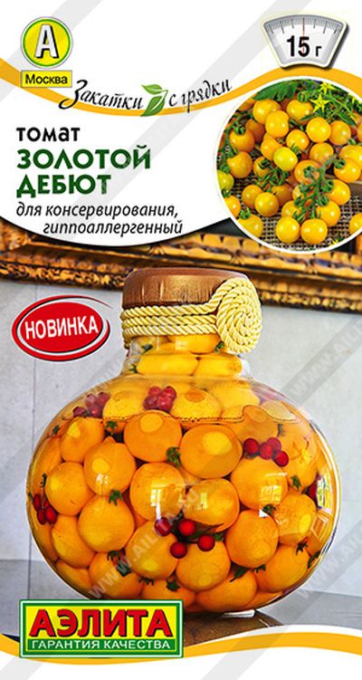 

Семена томат Золотой дебют 30225 1 уп.